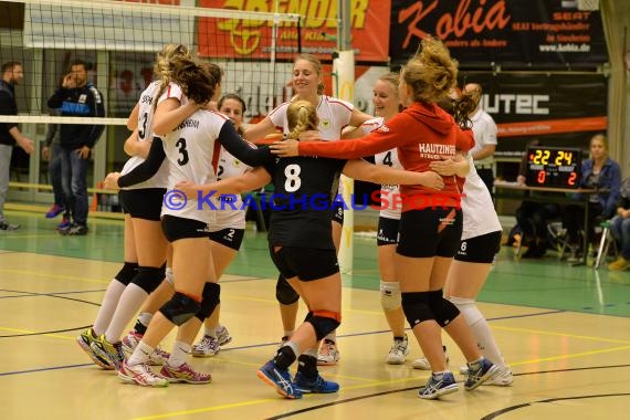 Volleyball Damen 3. Liga Süd SV Sinsheim gegen TV Villingen 23.10.2016 (© Siegfried)